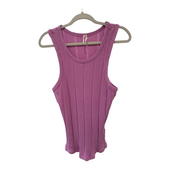 Anthropologie Tops - Anthropologie Pink Purple Women's Tank Top - Size Large - Excellent Condition